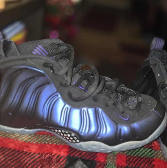 Mens Eggplant Foamposites size 10 - Picture 2 of 8